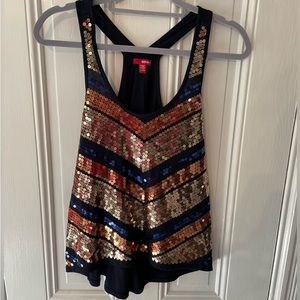 BONGO Sequin Tank Top